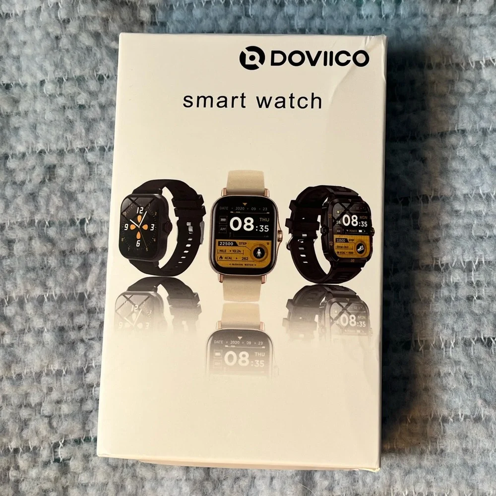 Black and Pink Smart Watch